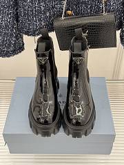 Okify Prada Black Women Ankle Boots  - 1
