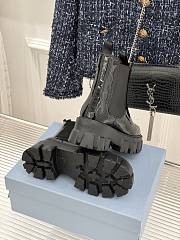 Okify Prada Black Women Ankle Boots  - 2