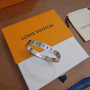Okify Louis Vuitton Silver Bracelet Unisex - 6