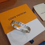 Okify Louis Vuitton Silver Bracelet Unisex - 5
