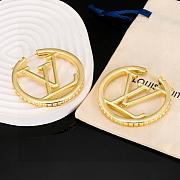 Okify Louis Vuitton Gold Earrings 26986 - 6