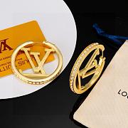 Okify Louis Vuitton Gold Earrings 26986 - 4