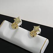Okify Louis Vuitton Gold Earrings With Diamonds And Pearl  - 4