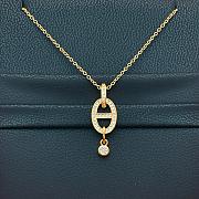 Okify Hermes Gold Necklace 26989 - 1
