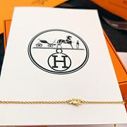 Okify Hermes Gold Necklace 26989 - 5