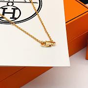 Okify Hermes Gold Necklace 26989 - 4