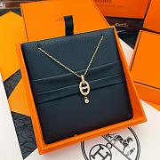 Okify Hermes Gold Necklace 26989 - 3