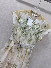 Okify Zimmermann Dress Stand Collar and Floral Pattern - 5