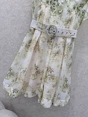 Okify Zimmermann Dress Stand Collar and Floral Pattern - 2