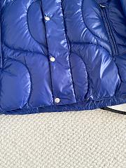 Okify Moncler x Palm angels Haunani Blue Down Jacket - 3