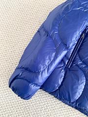 Okify Moncler x Palm angels Haunani Blue Down Jacket - 4