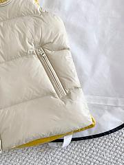 Okify Moncler Lipsi Vest Down Jacket White - 4