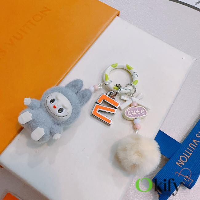 Okify Louis Vuitton Labubu Key Chain 26999 - 1