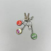 Okify Balenciaga Bottle Cap Silver Key Chain  - 1