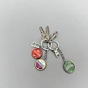 Okify Balenciaga Bottle Cap Silver Key Chain  - 5