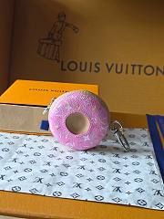 Okify Louis Vuitton Pink Donut Pouch Bag Charm M02549 - 4