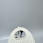 Okify MiuMiu White Hobo Bag Charm - 5