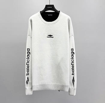 Okify Balenciaga White Sweater