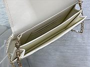 Okify Dior My Dior Mini Bag White 21x11x5cm - 2