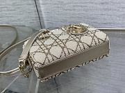 Okify Dior Lady Pearl Bead Bag 16x9x5cm - 6