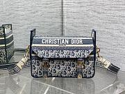 Okify Dior Camp Messenger Bag Blue 23x15x8cm - 1