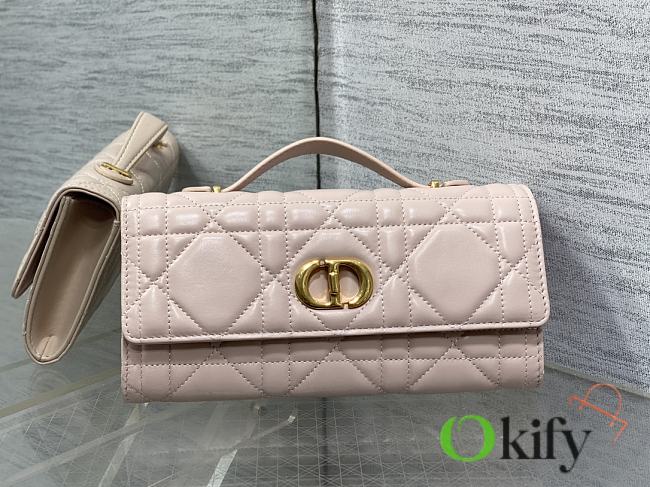 Okify Dior Miss Caro Bag Light Pink 24x12x4cm - 1