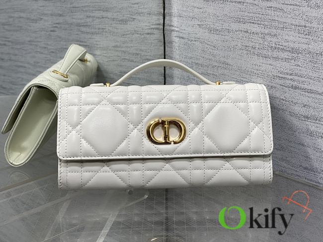 Okify Dior Miss Caro Bag White 24x12x4cm - 1