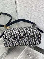 Okify Dior Voyage Large Bag Blue 34x22x13cm - 2