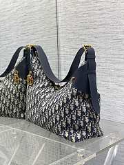 Okify Dior Voyage Large Bag Blue 34x22x13cm - 5