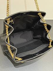 Okify YSL Niki Shopping Bag Black Vintage 30x25x12cm - 5