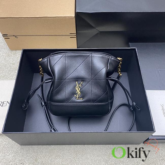 Okify YSL Jamie Mini Bag Black 15.5x14.5x8cm - 1