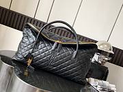 Okify YSL ES Giant Quilted Travel Bag Black 56x50x19cm - 5