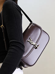 Okify YSL Solferino Box Medium Bag Dark Brown 24.5x15x8.5cm - 6