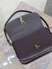 Okify YSL Solferino Box Large Bag Dark Brown 29x18x5cm - 3