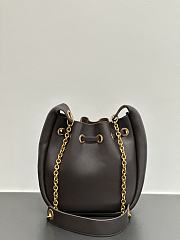 Okify YSL Cassandre Bucket Bag Brown 28x22x9cm - 3