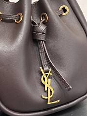 Okify YSL Cassandre Bucket Bag Brown 28x22x9cm - 6