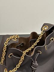 Okify YSL Cassandre Bucket Bag Brown 28x22x9cm - 5