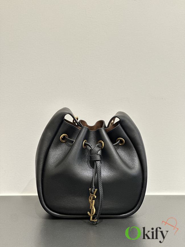 Okify YSL Cassandre Bucket Bag Black 28x22x9cm - 1
