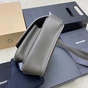 Okify YSL Niki Besace Bag Gray 21.5x16x8cm - 5