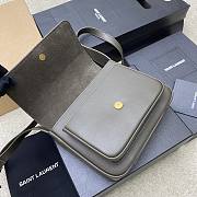 Okify YSL Niki Besace Bag Gray 21.5x16x8cm - 2