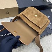 Okify YSL Niki Besace Bag Brown Suede 21.5x16x8cm - 5