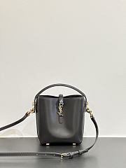 Okify YSL Le 37 Bucket Small Bag Gray 15x13x6cm - 1