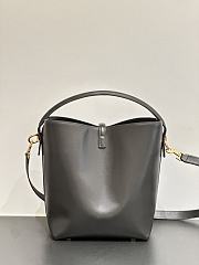 Okify YSL Le 37 Bucket Large Bag Gray 25x20x16cm - 6