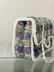 Okify CC Coco Neige 25/26 Tweed Flap Bag 33.5x21x11cm 27062 - 2