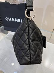 Okify CC 23B Hobo Bag Small Black 29.5x22.5x10cm - 3