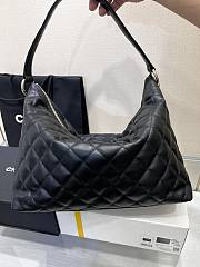 Okify CC 23B Hobo Bag Large Black 39x28x10cm - 4