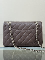 Okify CC Classic Flap Bag Dark Brown 23cm - 5