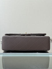 Okify CC Classic Flap Bag Dark Brown 23cm - 3