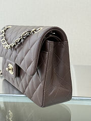 Okify CC Classic Flap Bag Dark Brown 23cm - 2