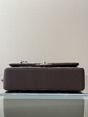 Okify CC Classic Flap Bag Dark Brown 25cm - 5